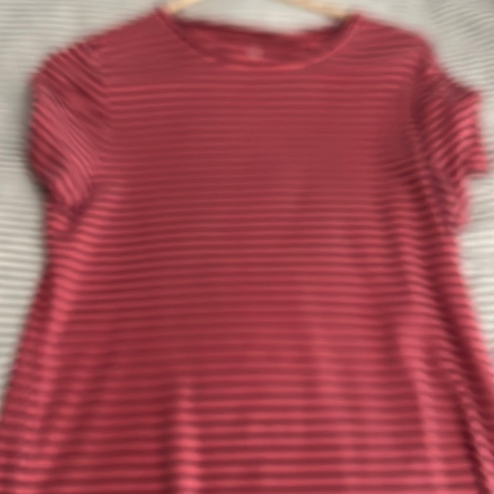 100 cotton striped t